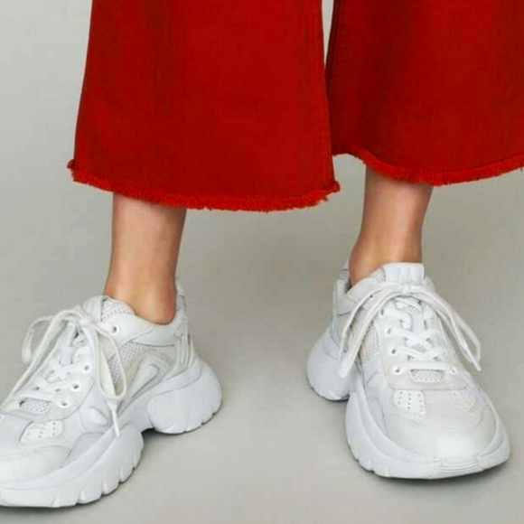 🎈Host Pick🎈Maje | Cropped High-rise Wide-leg Jeans - Picture 5 of 16